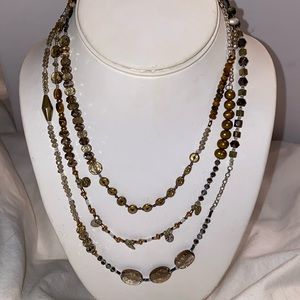 Silpada Long Beaded Necklace